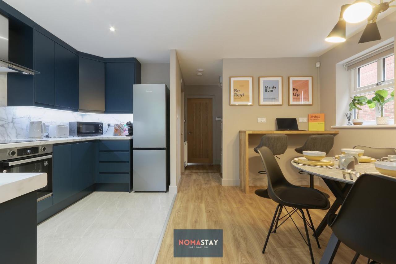 Nomastay, Corporate, Families, Relocation, 3 Bed, 2 Bath, Parking, Next To The Hospital, University, City Center 셰필드 외부 사진