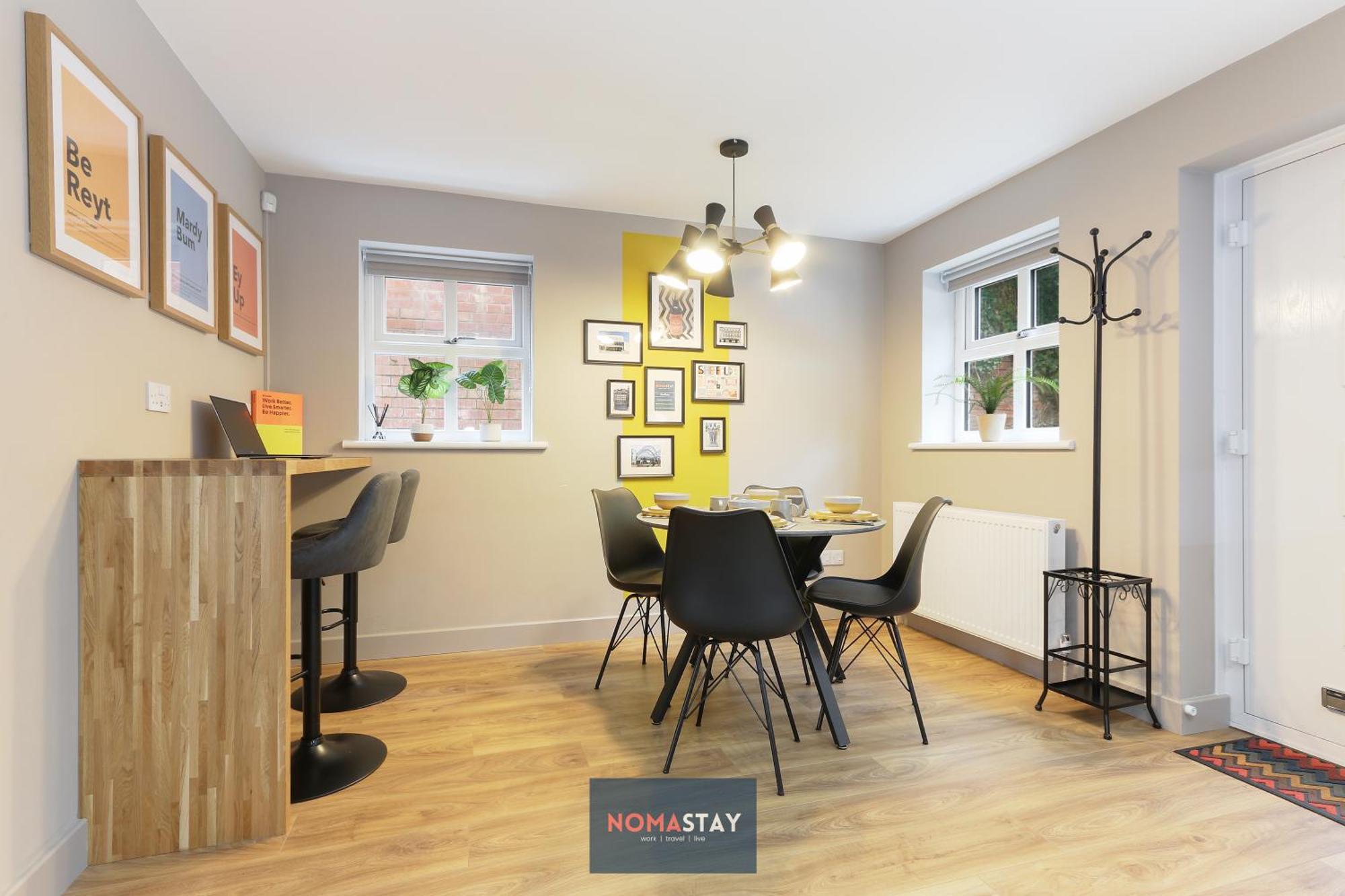 Nomastay, Corporate, Families, Relocation, 3 Bed, 2 Bath, Parking, Next To The Hospital, University, City Center 셰필드 외부 사진